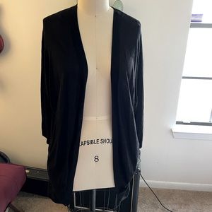 H&M lightweight Open Cardigan / Sweater Shrug in black XS